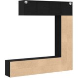  Polica 3 pcs Crni hrast 36 x 30 x 143 cm Konstruirano drvo | shoptok.hr