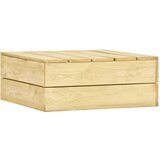 vidaXL Vrtna miza 75x75x31 cm impregnirana borovina, (20665905) Cene