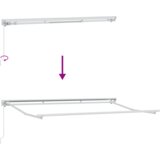  Povlačna tenda s polu-kasetom ručno upravljanje aluminijem | shoptok.hr