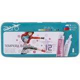 Boja tempera Aero 7,5ml tubice 12 kom u limenoj kutiji, design plesačica | Shoptok.si