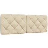 vidaXL Vzglavna stranica krem 140 cm blago Cene