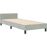  s opruga kutije Svjetlosiva 80 x 200 cm Baršun | shoptok.hr