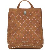 Desigual BACKPACK YANKEE METAL PATCH SUMY MINI Smeđa Cijene