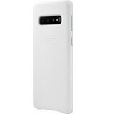Samsung original usnjen ovitek EF-VG973LWE za SAMSUNG Galaxy S10 G973 - bela zaščita zadnjega dela | Shoptok.si