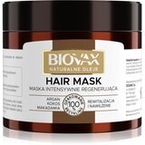 BIOVAX Natural Oil revitalizacijska maska za popoln videz las 250 ml | Shoptok.si
