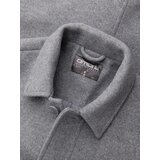 Ombre Men's lightweight fleece jacket with viscose - gray | Eponuda.ba