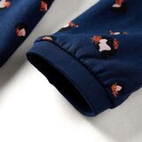  Dječja haljina s dugim rukavima modra 104 | shoptok.hr