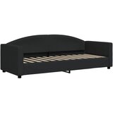  Dnevni krevet crni 80 x 200 cm od tkanine | shoptok.hr