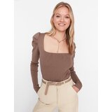 Trendyol Pulover temno bež | Shoptok.si