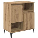 vidaXL Strani šal artisan hrast 60 x 35 x 70 cm Konstruiran les | Shoptok.si