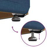  Stolica Plava 81 x 41 x 40 cm Tkanina i konstruirano drvo - Plava 80 cm tkanina | shoptok.hr