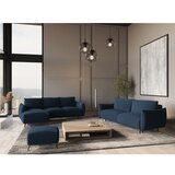 Makamii Modra kotna sedežna garnitura (levi kot) Malie – | Shoptok.si