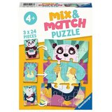 Ravensburger Mix&Match puzzle - Smešne životinje - 3x24 delova Cene