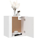  Zidni noćni ormarići 2 kom bijeli 50 x 30 x 47 cm | shoptok.hr