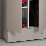 MID.YOU Večnamenska Omara Lona Xxl, Siva | Shoptok.si