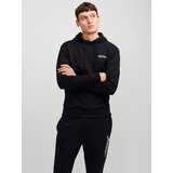 Jack & Jones Muški duks 12268436, Crni