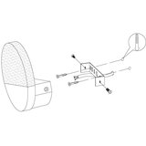 Eglo metrass 1 zidna/1, led, 4,5w, 480lm, nikl-mat/bela DED94JD | Eponuda.com