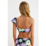 Trendyol Floral Patterned One Shoulder Bikini Top | shoptok.hr