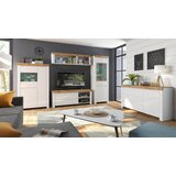 CARRYHOME TV-ELEMENT bela, hrast wotan | Shoptok.si
