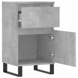  Komoda siva boja betona 40 x 35 x 70 cm od konstruiranog drva | Eponuda.com