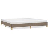  Za krevet smeđesivi 200x200 cm od tkanine | shoptok.hr