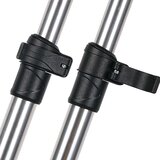 vidaXL Podporne palice za bimini tendo 2 kosa aluminij | Shoptok.si