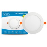 BRILLA LED SLIM UGRADBENI PANEL OKRUGLI 18W | shoptok.hr