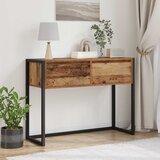 vidaXL Konačna Stolić Staro drvo 100 x 36 x 75 cm Konstruirano drvo Cijene