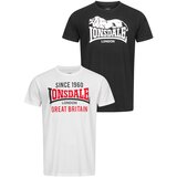 Lonsdale Men's t-shirt regular fit double pack Cijene