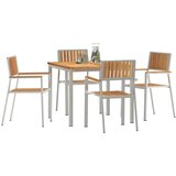  set za objedovanje 5 pcs Smeđa Čvrsto teak drvo | Eponuda.ba