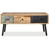  Stolić za kavu od masivne reciklirane tikovine 90 x 65 x 40 cm | Eponuda.com