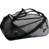 Under Armour UA Contain Duo Medium BP Duffle Castlerock Medium Heather/Black/White 46 L Nahrbtnik-Sport Bag-Torba Cene