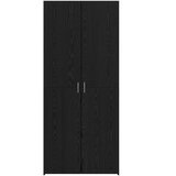  Highboard 2 pcs Crni hrast 80 x 42 x 185 cm | shoptok.hr