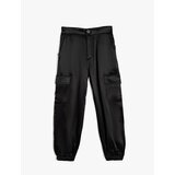 Koton Jogger Parachute Trousers Cargo Pocket Viscose Fabric | Shoptok.si