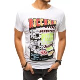 DStreet White RX4372 men's T-shirt with print | shoptok.hr