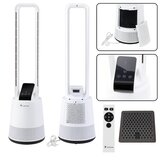  Podni ventilator bez lopatica s tajmerom oscilacije i LCD zaslonom, daljinskim upravljačem | shoptok.hr