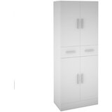Smart visoka omara smart (60 x 34 x 156 cm, bela, sijaj) Cene