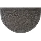 PREDPRAŽNIK Halfmoon Dark Grey 55/85 cm reliefno siva