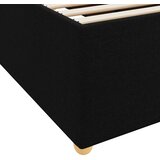  Krevetna konstrukcija s madracem Crna 100 x 200 cm tkanina | shoptok.hr
