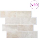  Subway pločica 50 pcs Bež Mramor 29 x 21 cm Poliuretan i PET | shoptok.hr