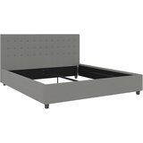 Støraa Sivi tapecirani bračni krevet 180x200 cm Emily – | shoptok.hr
