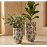 Ego Dekor Keramičen ročno poslikan cvetlični lonec ø 22 cm Barreiro – | Shoptok.si