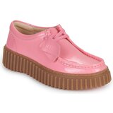 Clarks Čevlji Derby Torhill Bee Rožnata Cene