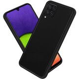 Cadorabo Ohišje, združljiv s Samsungom v zamrznjenem črnem - hibridnem zaščitnem pokrovu s TPU silikonom v notranjosti in mat plastičnim hrbtom, (20694114) | Shoptok.si