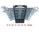 Ks Tools 8-delna garnitura viličastih in obročnih ključev, kratki, 8-19mm 517.0048