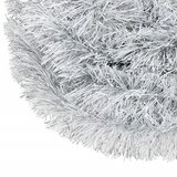  Božićna girlanda srebrne boje, duljina 6 m | shoptok.hr