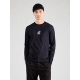 Armani Exchange Majica mornarsko plava / bijela | shoptok.hr
