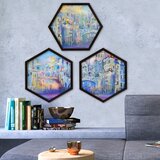 Wallity Uramljena slika 6GEN266509, 35x35 cm, 3 dela Cene