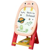 Dvostrana magnetska ploča za igru ​​Penguin, set dodataka, 56 komada, ružičasta | shoptok.hr