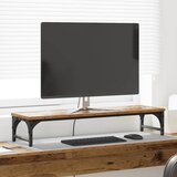 vidaXL Stalak za Monitor Staro drvo 85 x 23 x 15,5 cm | shoptok.hr